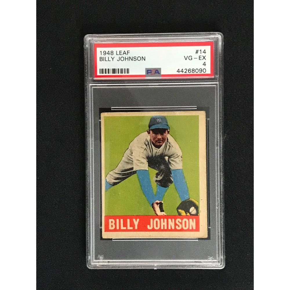 1948 Leaf Billy Johnson Psa 4 (1 of 2)