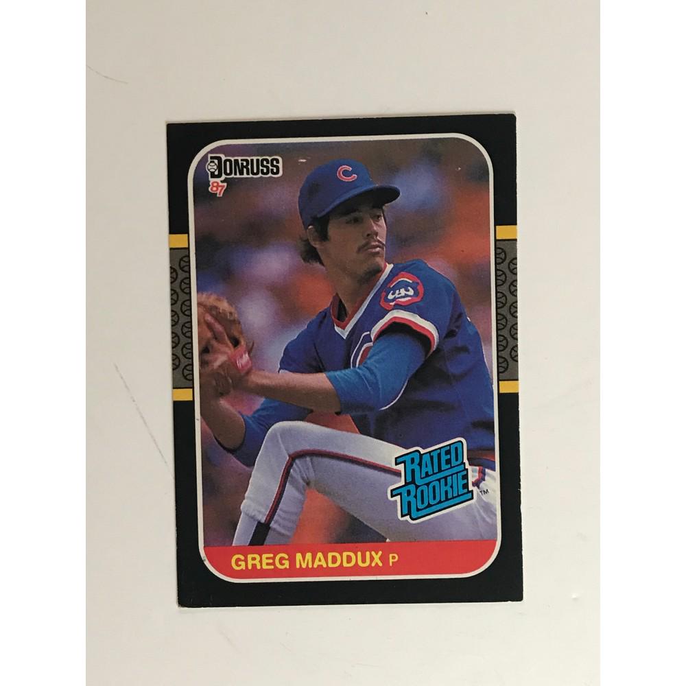 1987 Donruss Greg Maddux Rookie Card (1 of 2)