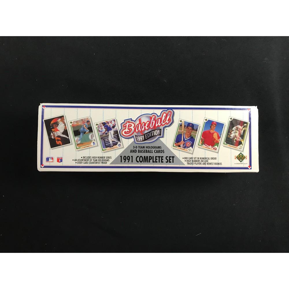 1991 Ud Baseball Complete Set (1 of 2)