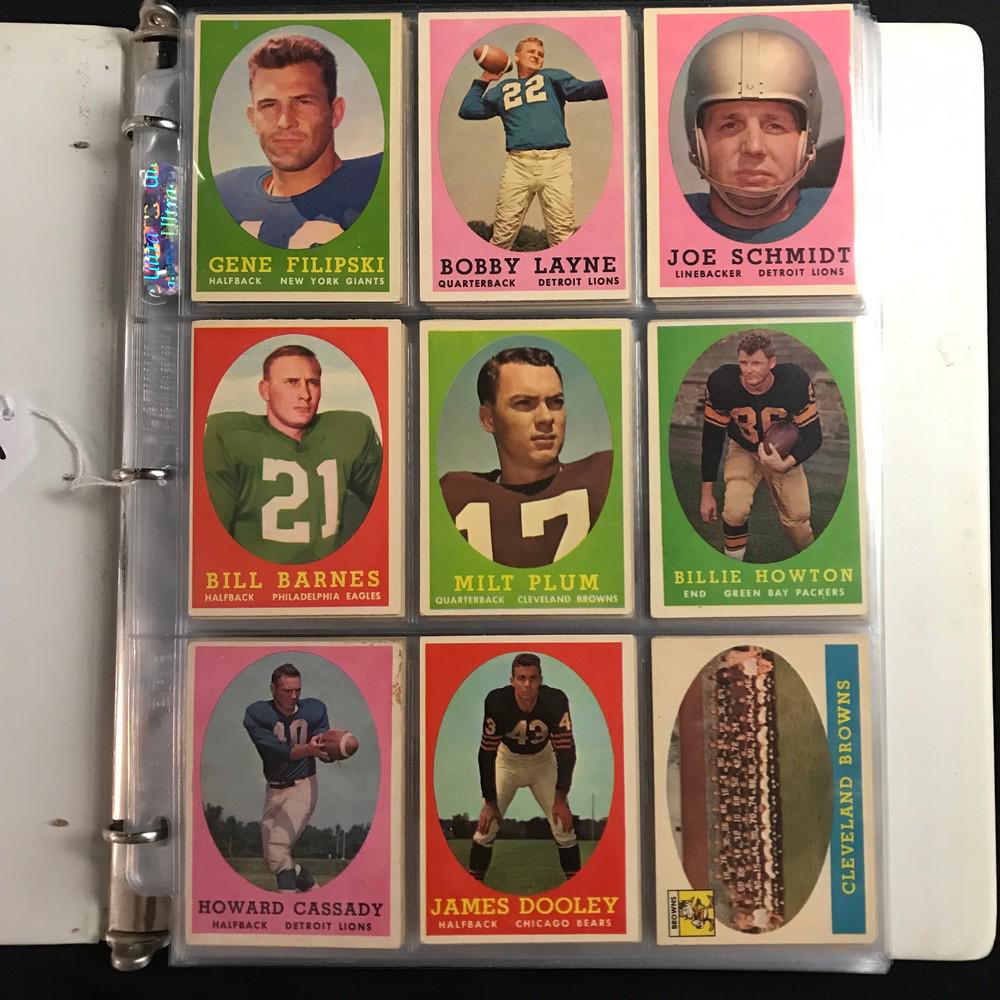 1958 Topps Football Complete Set (1 of 12)