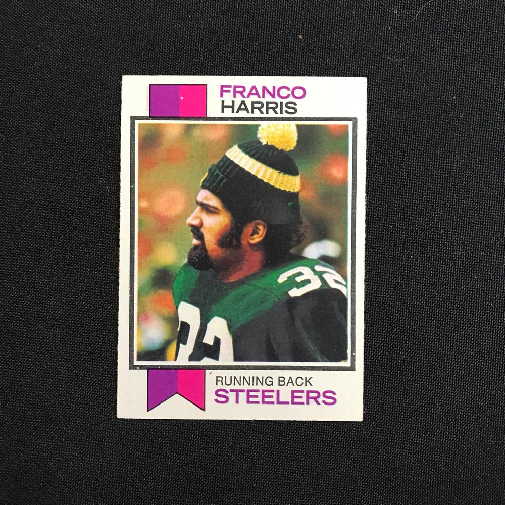 High Grade 1973 Topps Franco Harris Rc Hof (1 of 2)