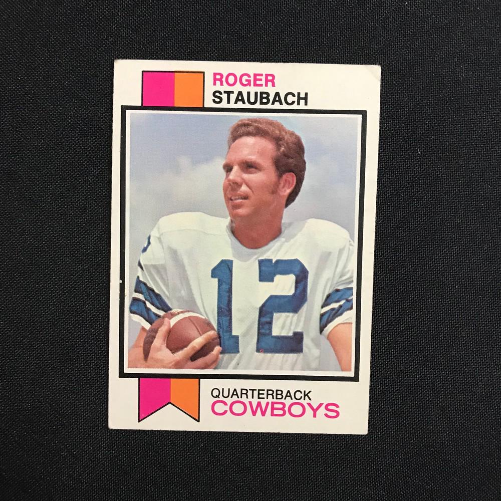 1973 Topps Roger Staubach Hof (1 of 2)