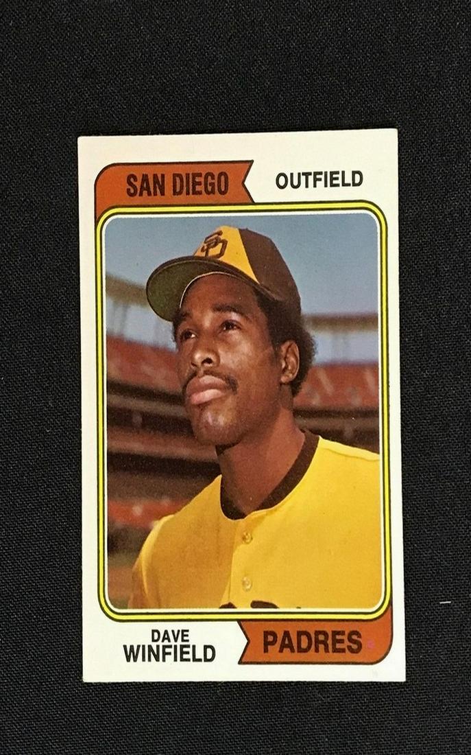 1974 Topps Dave Winfield Rookie (1 of 2)