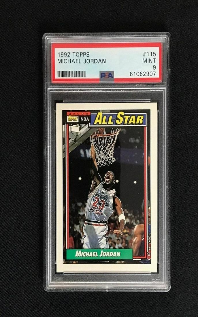 1992 Topps Michael Jordan Psa 9 (1 of 2)