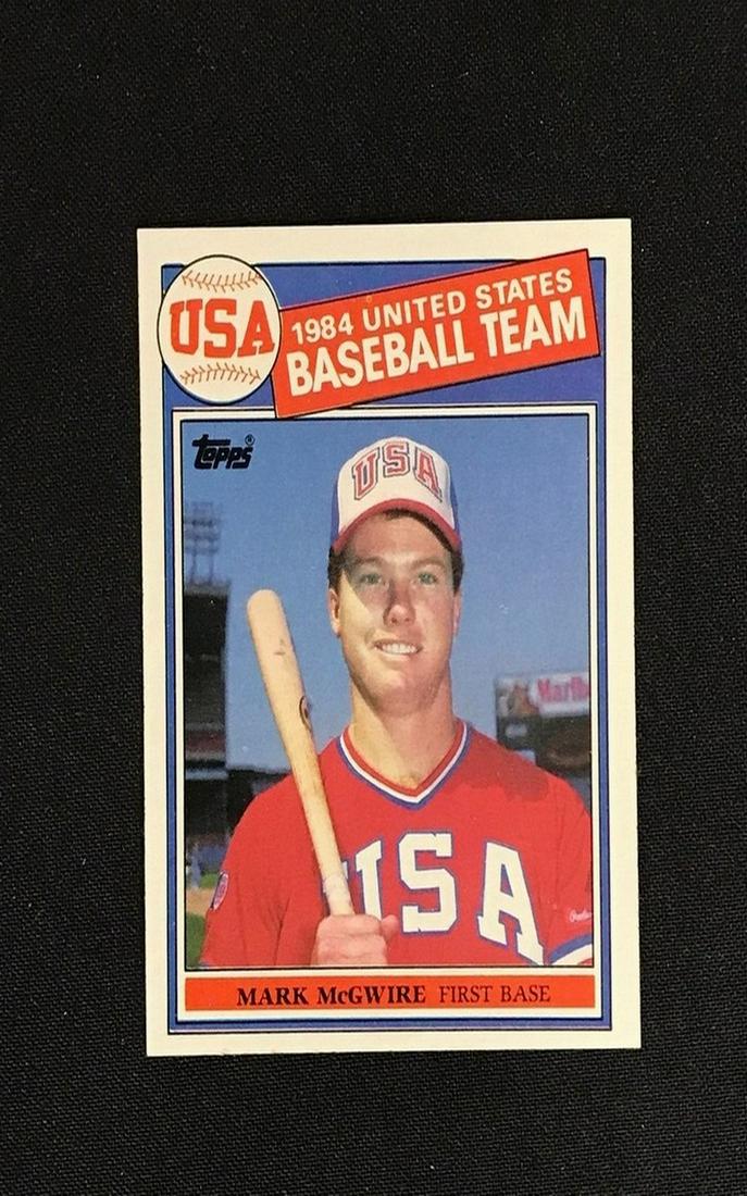 1985 Topps Mark Mcgwire Rookie (1 of 2)
