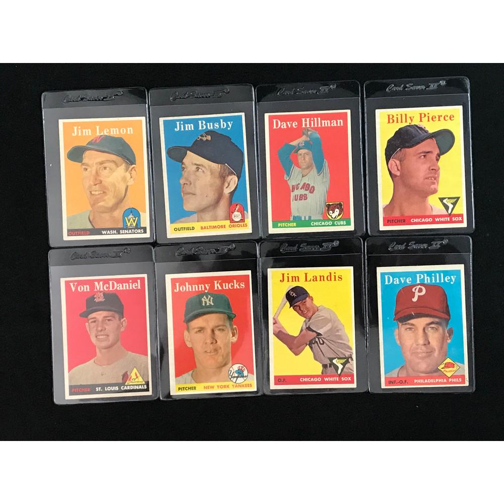 37 1958 Topps Baseball Cards (1 of 2)