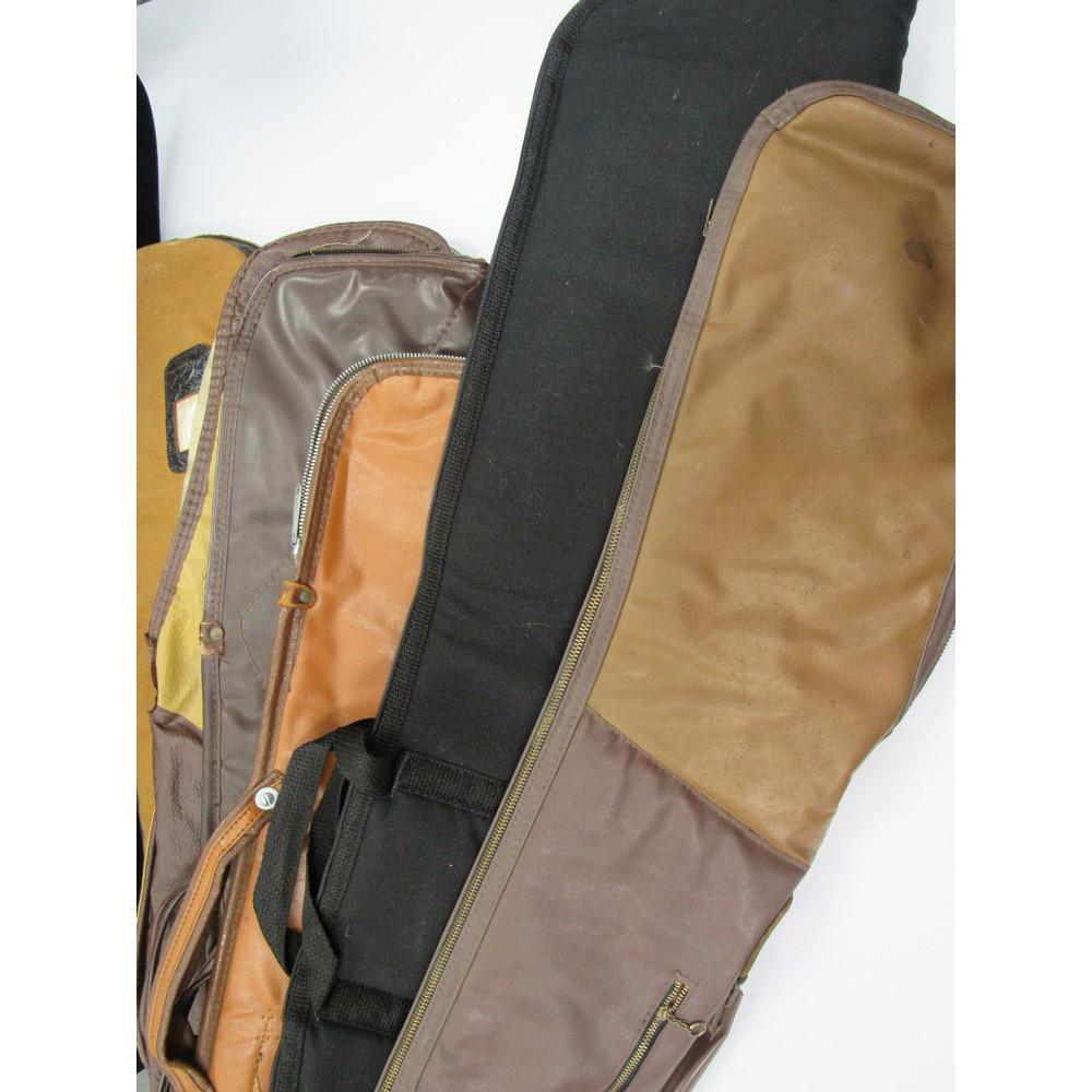 Gun Bag Lot 6 Soft Bags Mostly padded: Gun Bag Lot 6 Soft Bags Mostly padded