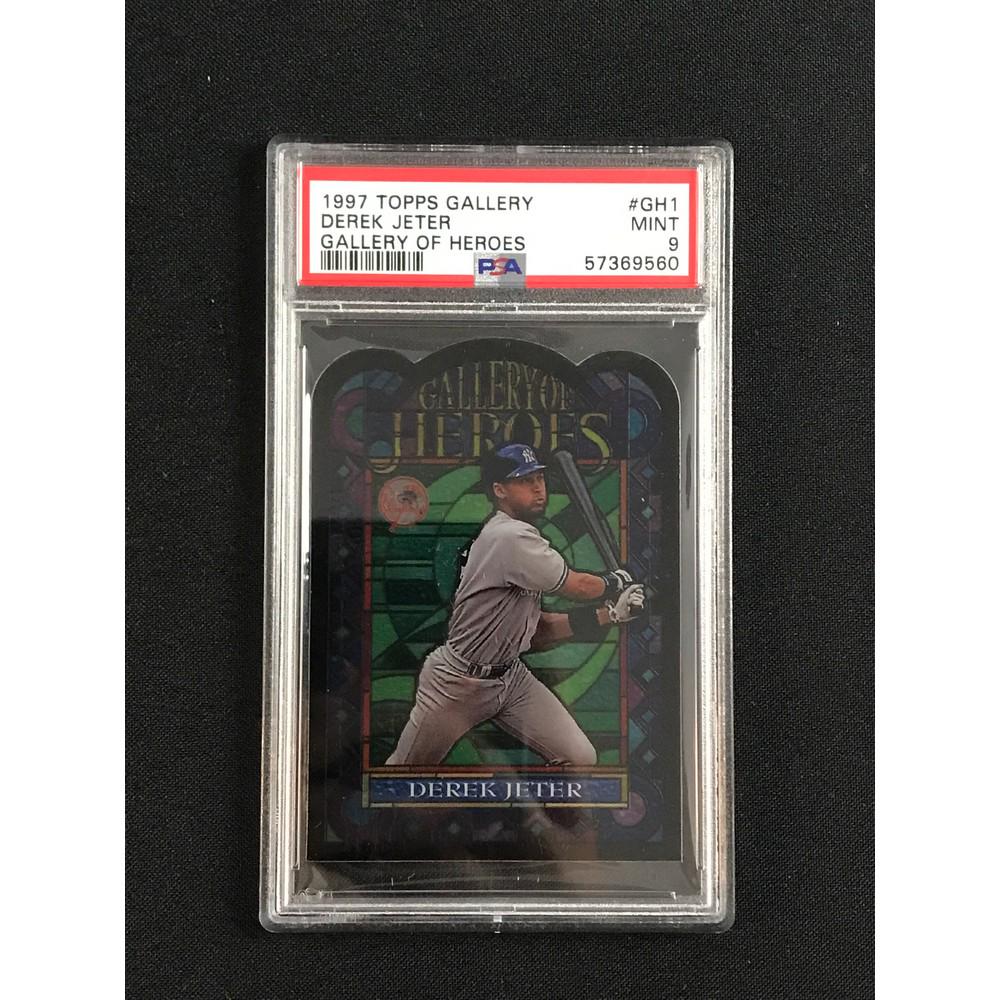 1997 Topps Gallery Of Heroes Derek Jeter Psa 9 (1 of 2)