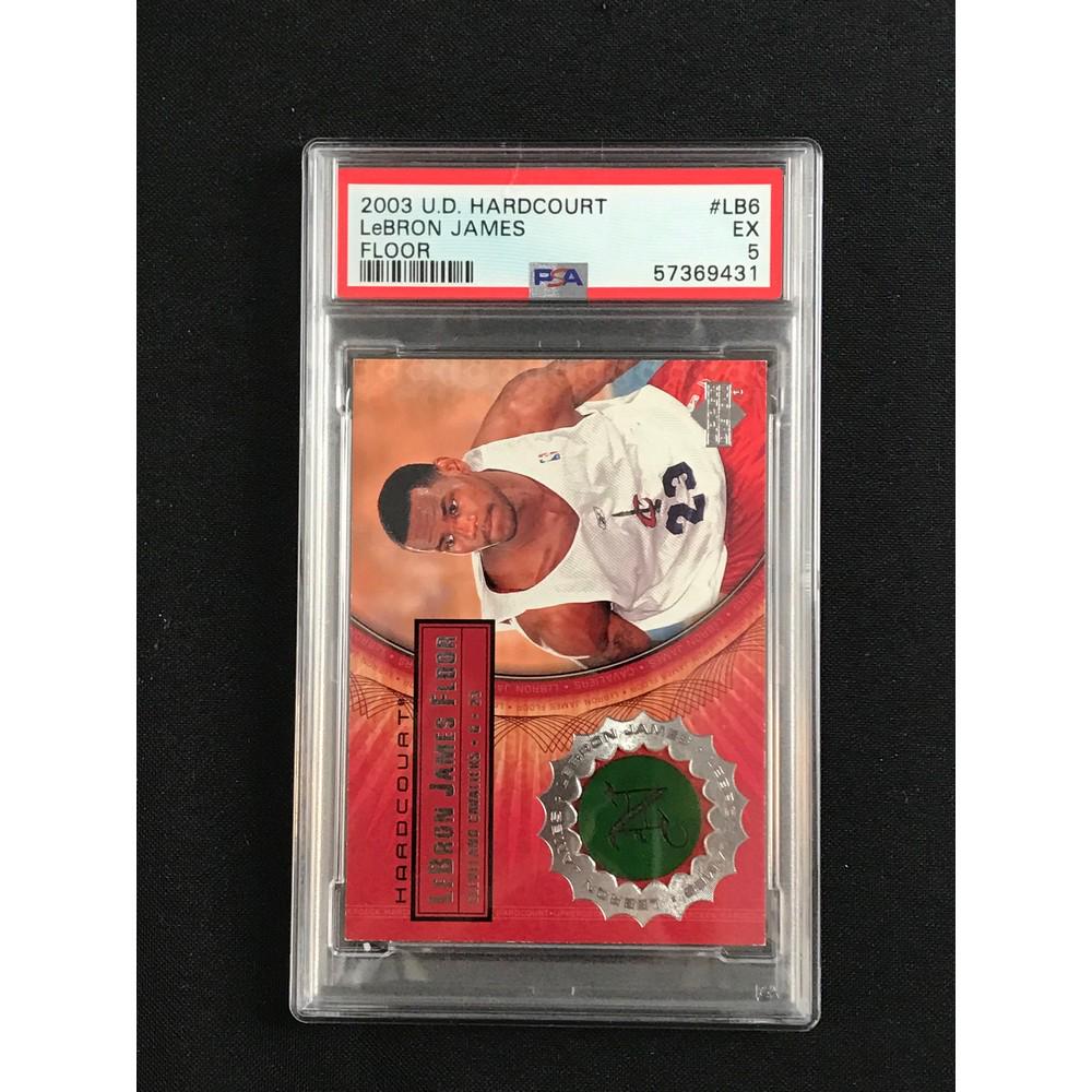 2003 Ud Hard Court Lebron James Psa 5 Rc (1 of 2)