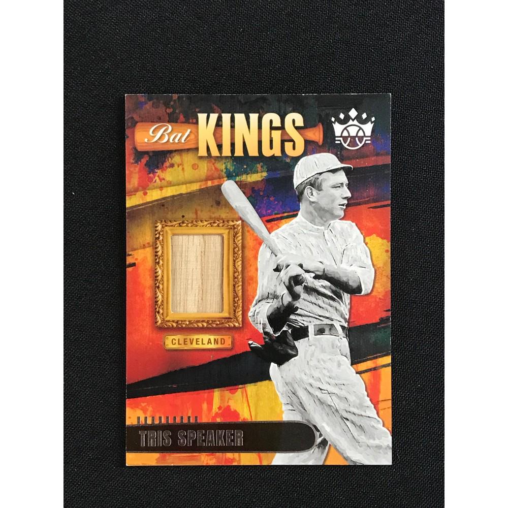 2022 Tris Speaker Game Used Bat Card (1 of 2)