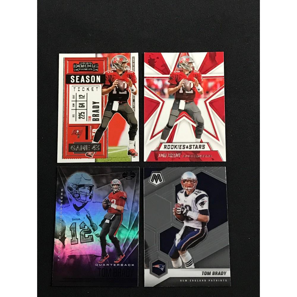 10 Vintage Tom Brady Cards (1 of 2)