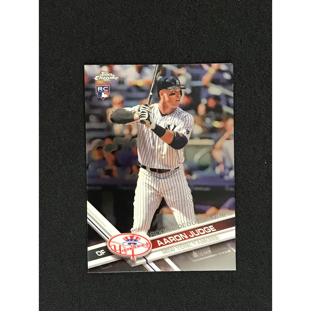 2017 Topps Chrome Aaron Judge Rookie (1 of 2)