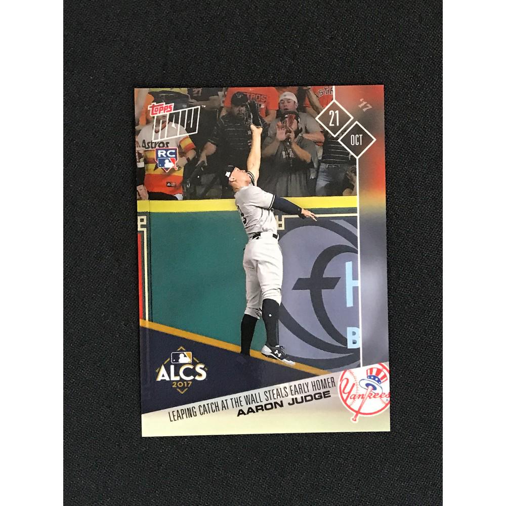 2017 Topps Now Aaron Judge Rookie Card (1 of 1)