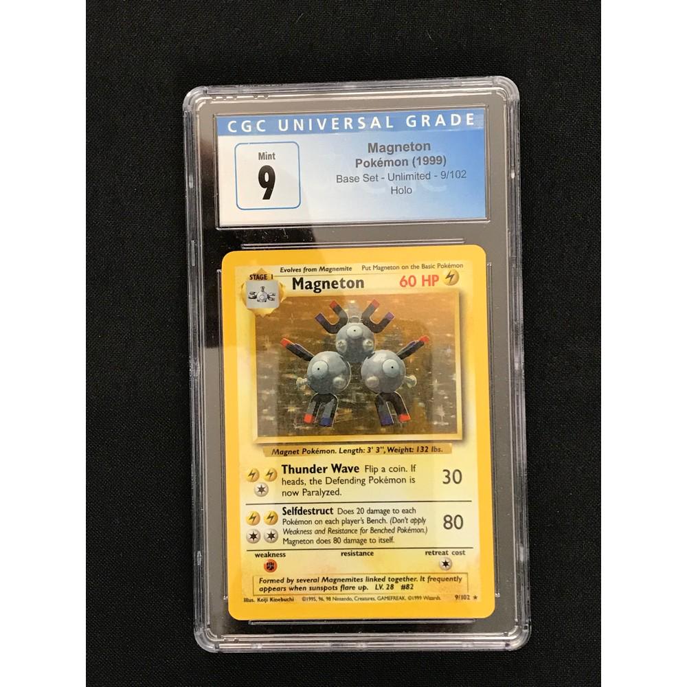 1999 Pokemon Magneton Holo Cgc 9 (1 of 2)