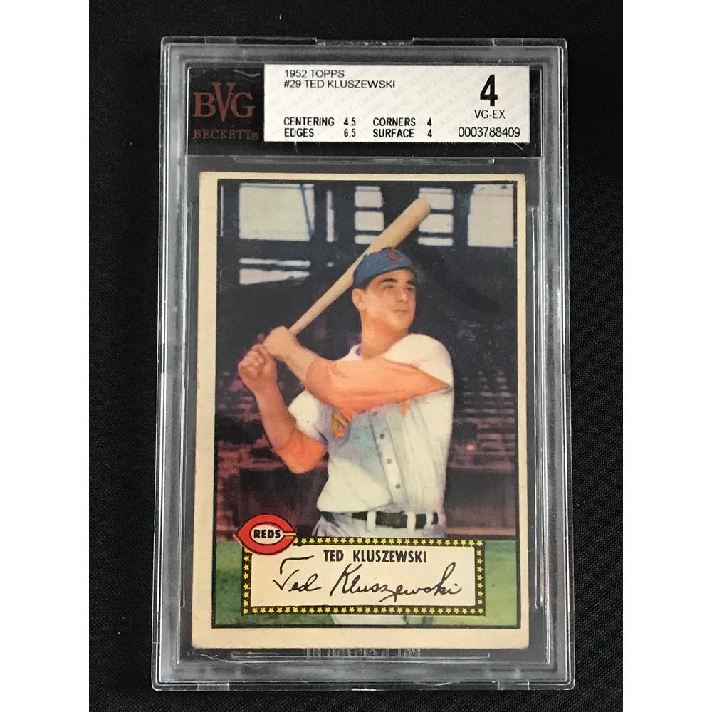 1952 Topps Ted Kluszewski Bgs 4 (1 of 2)