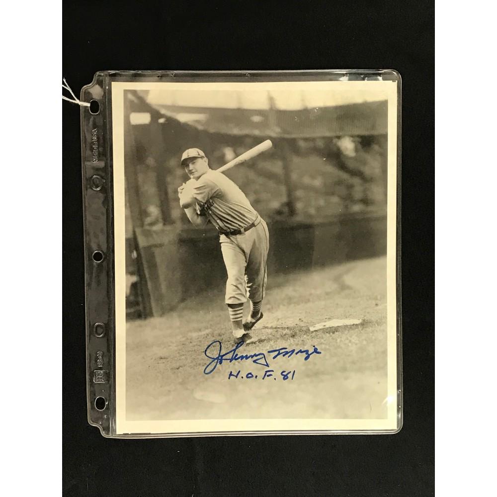 Johnny Mize Signed 8x10 (1 of 2)