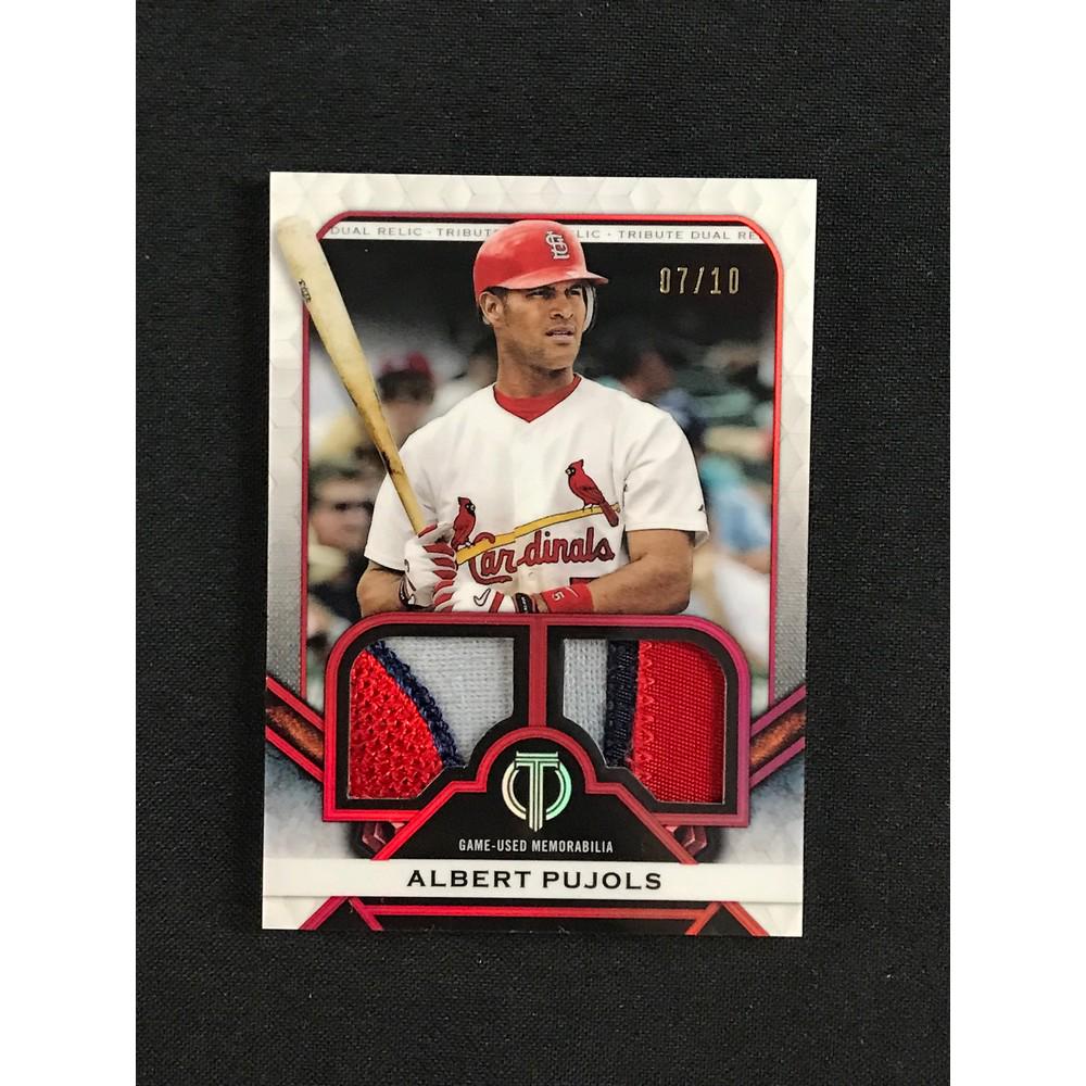 2021 Topps Tribute Albert Pujols Patch 7 Of 10 (1 of 2)