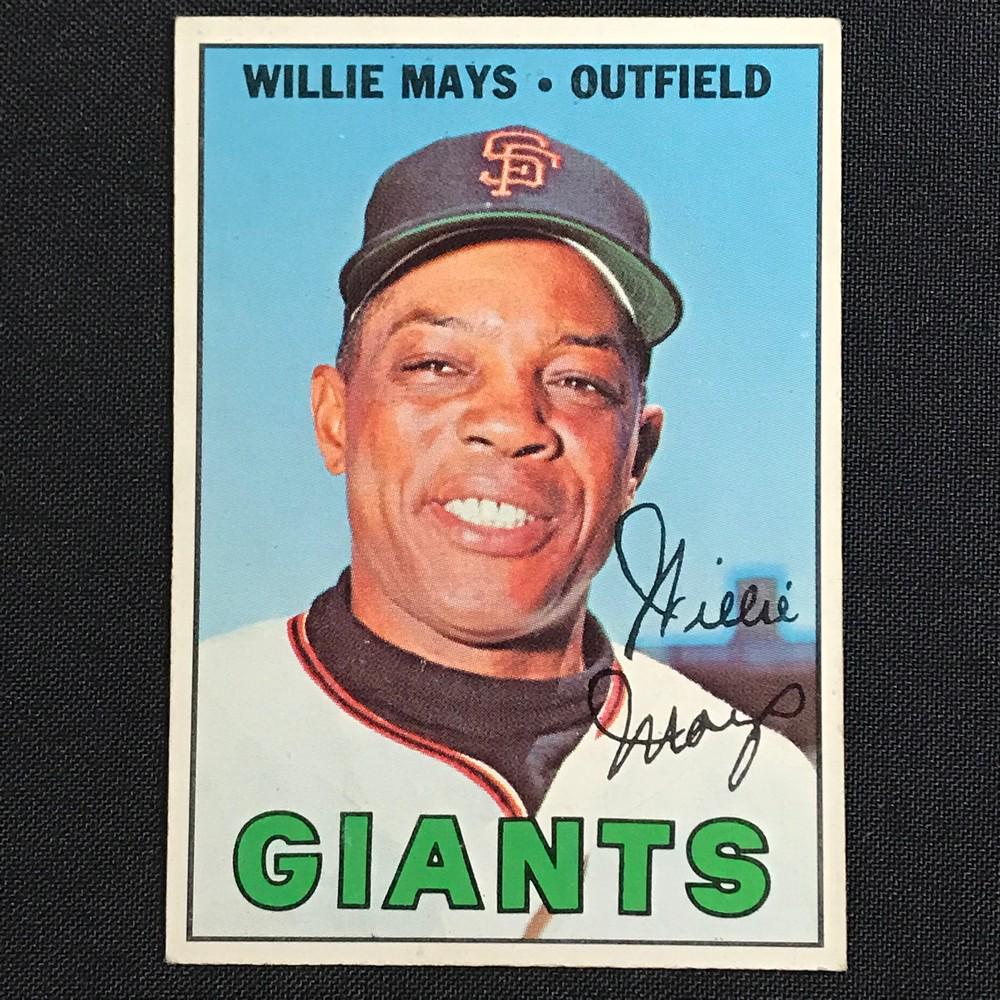 1967 Topps Willie Mays (1 of 2)