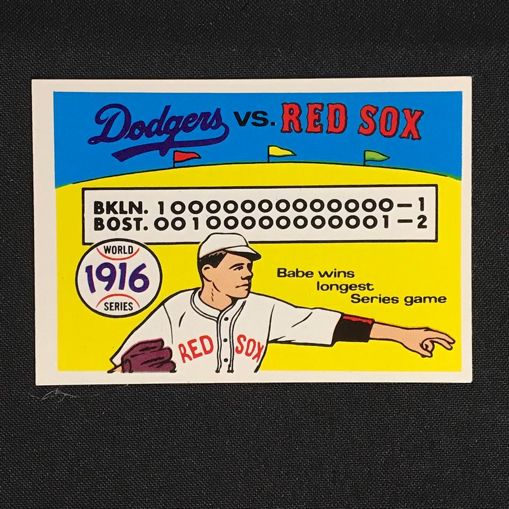 1968 Rg Laughlin Babe Ruth Card: 1968 Rg Laughlin Babe Ruth Card