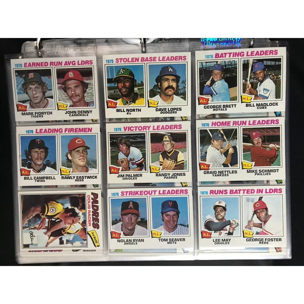 1977 Topps Baseball Complete Set In Binder (1 of 6)