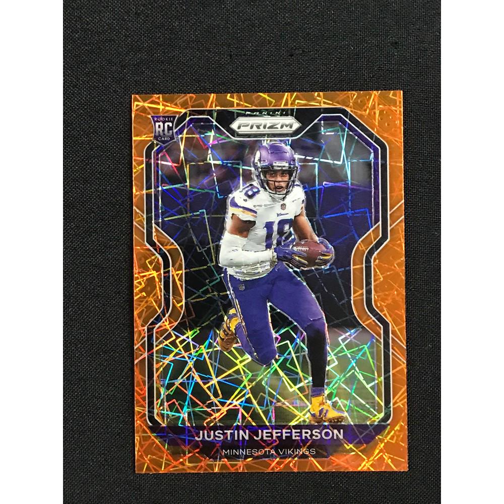 2020 Gold Prizm Justin Jefferson Rookie (1 of 2)