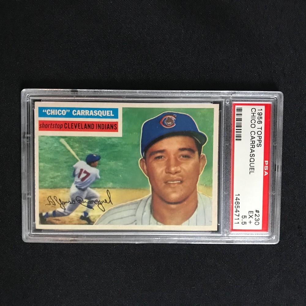 1956 Topps Chico Carrasquel Psa 5.5 (1 of 2)