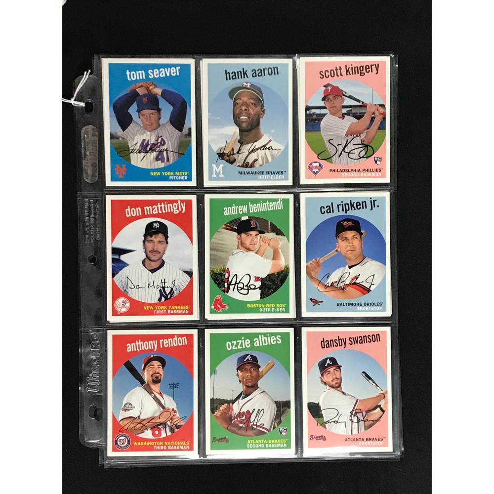 15 2018 Topps Baseball Rc/sp Cards (1 of 4)