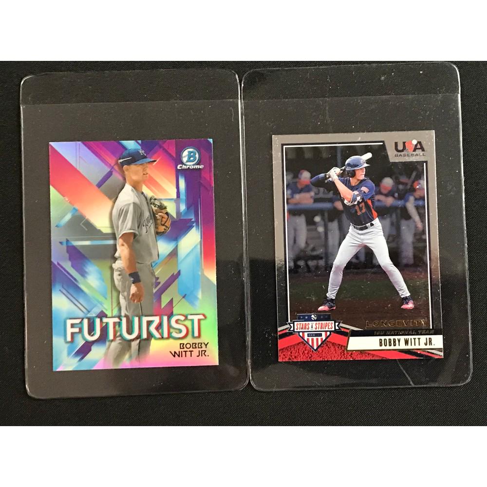 Two Bobby Witt Junior Rookie Cards (1 of 2)