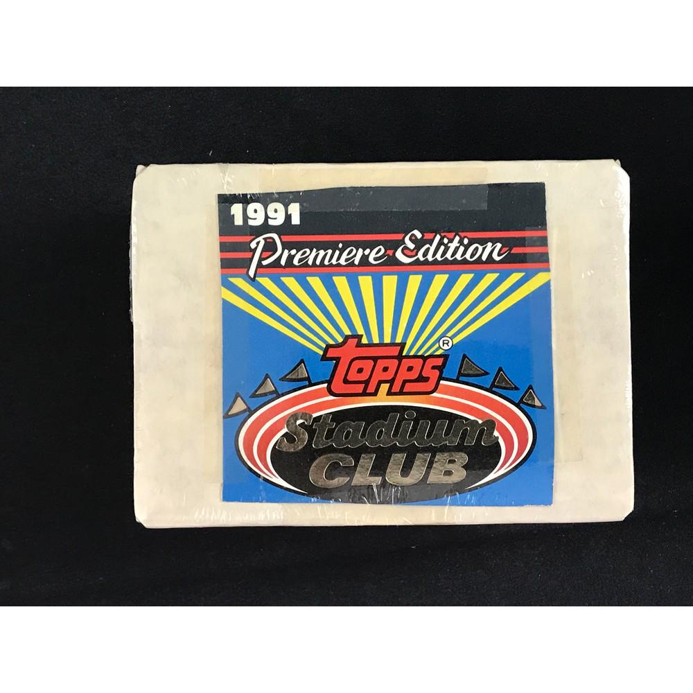 1991 Topps Stadium Club Baseball 1st Series Set (1 of 2)