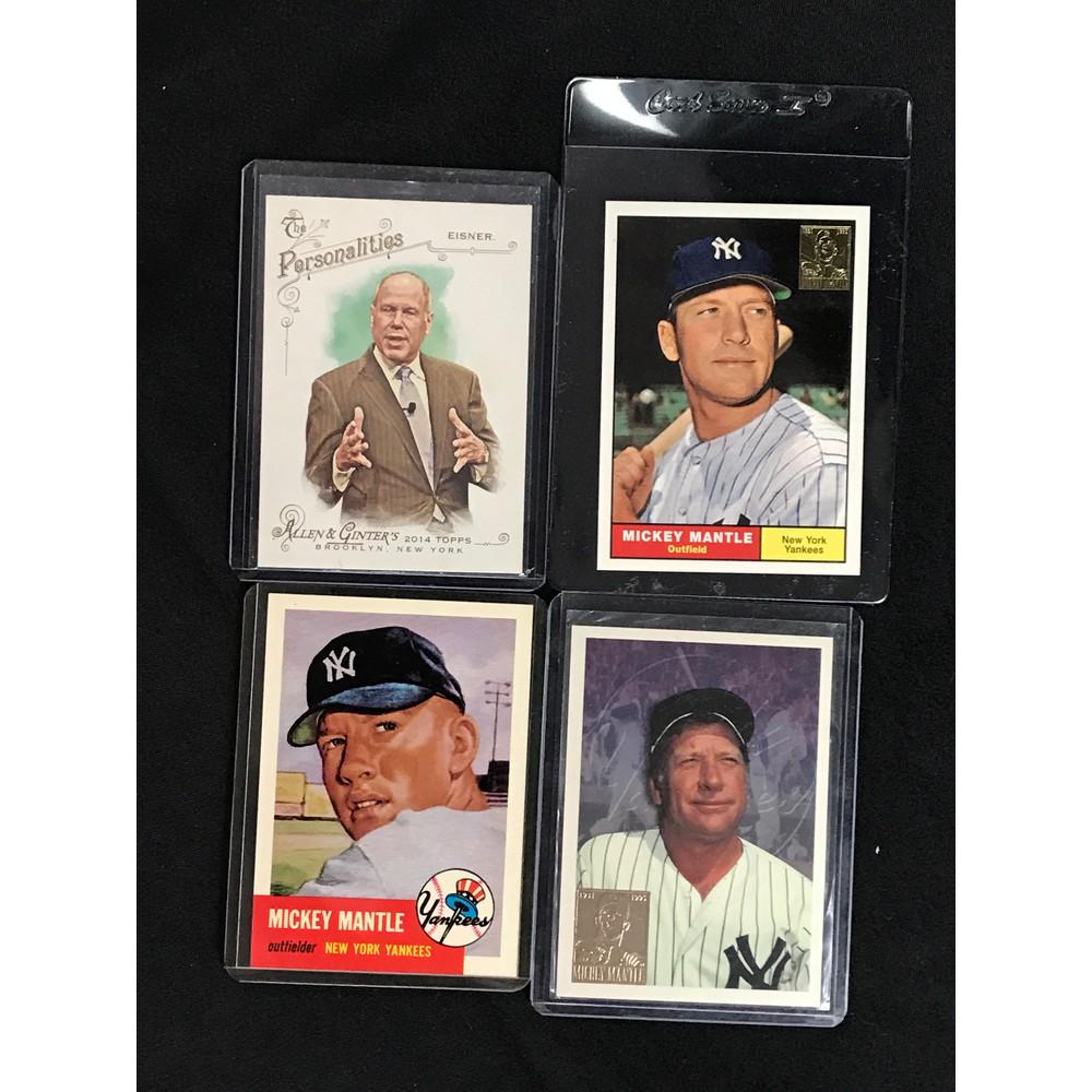 Three Mickey Mantle Commemorative Cards (1 of 2)
