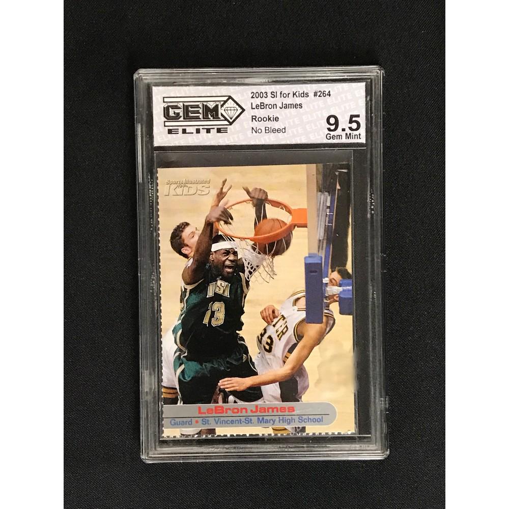 2003 Si For Kids Lebron James Rc Graded 9.5 (1 of 2)