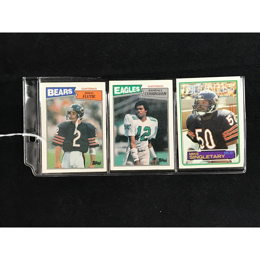 3 Topps Rookie Football Cards (1 of 2)