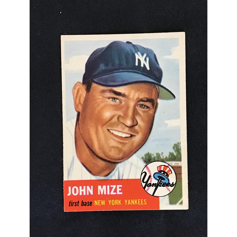1953 Topps Johnny Mize (1 of 2)