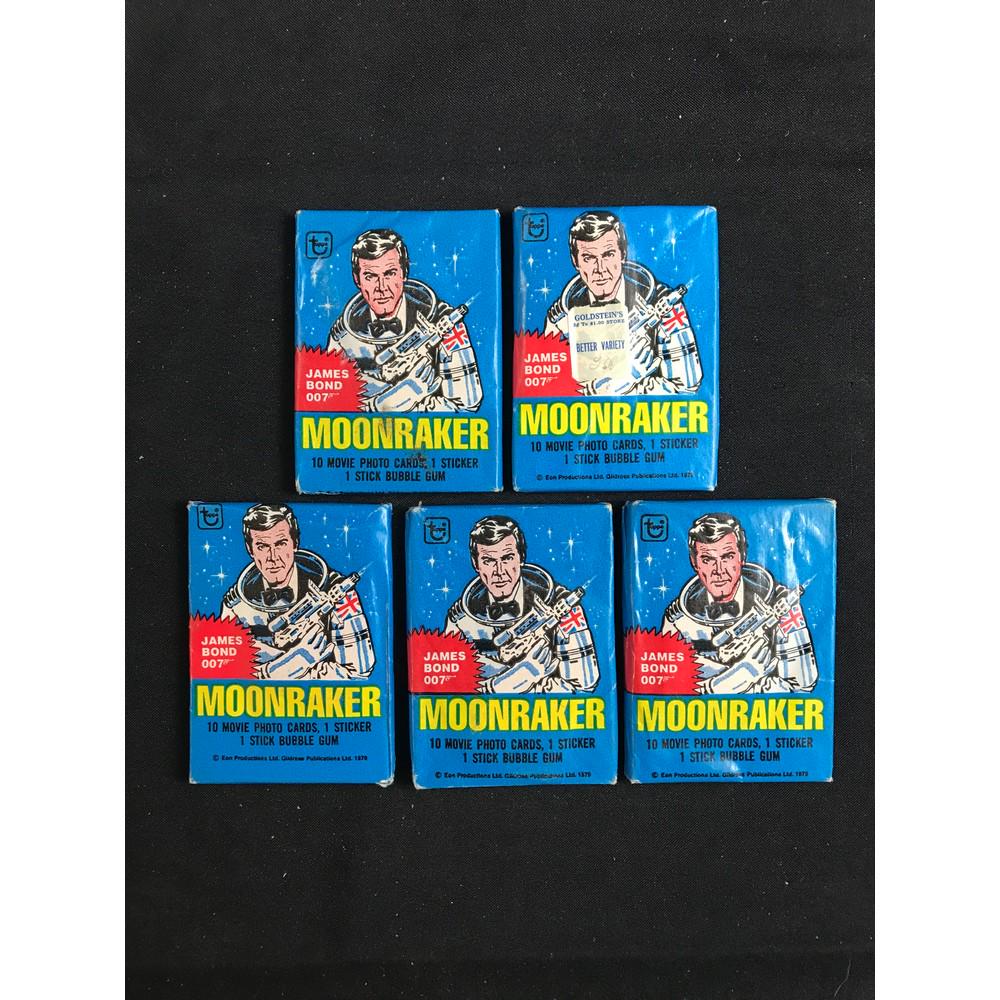 15 1979 Topps Moonraker Unopened Wax Packs (1 of 2)