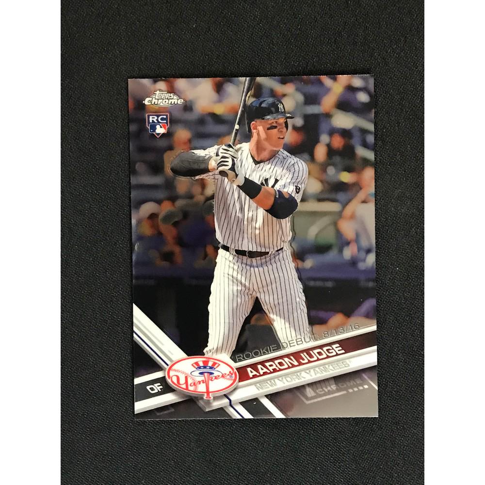 2017 Topps Chrome Aaron Judge Rookie (1 of 2)