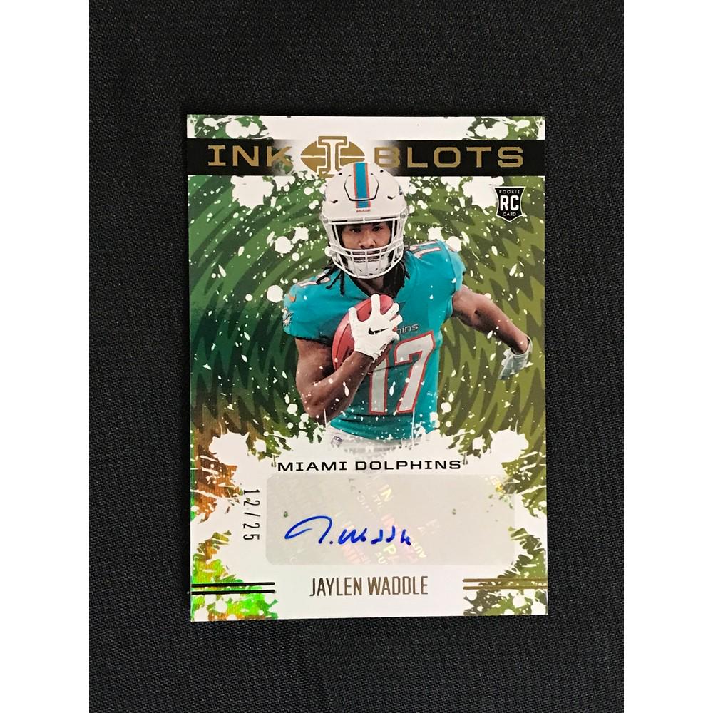 2021 Jaylen Waddle Rookie Auto 12/25 (1 of 2)
