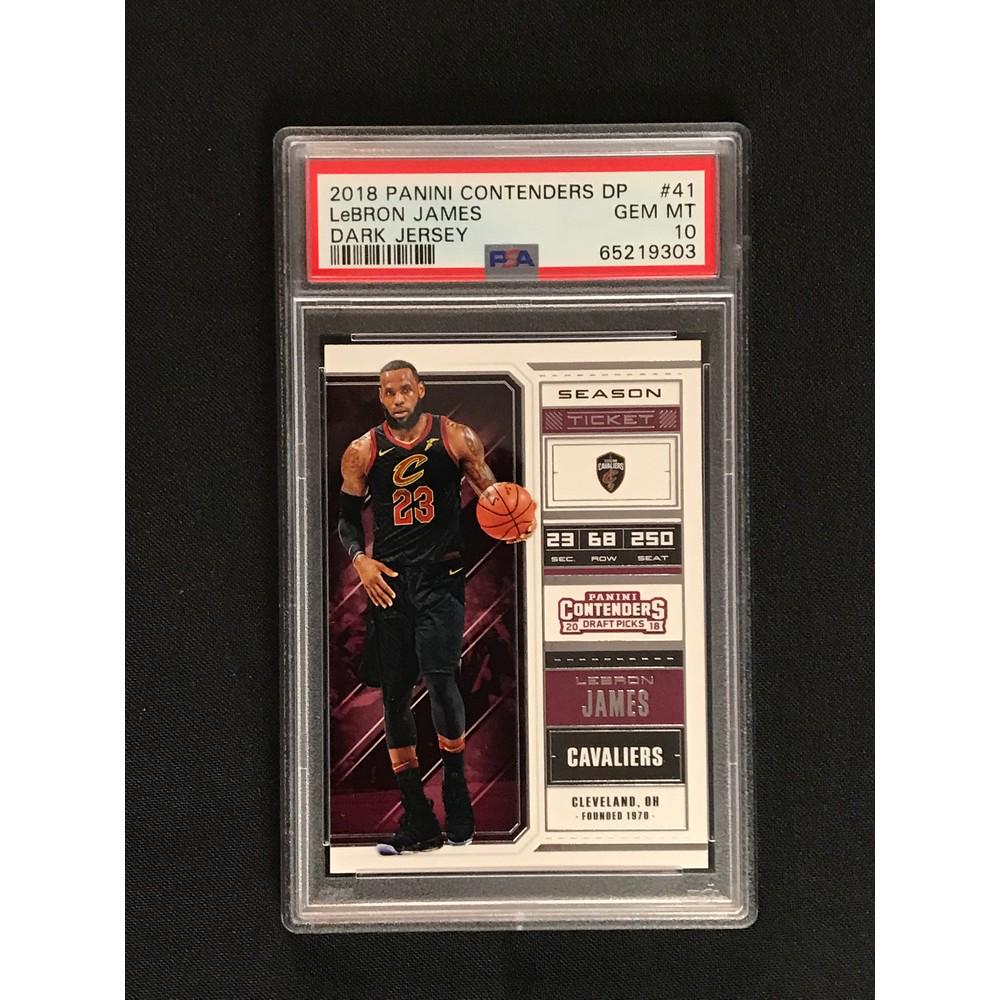 2018 Contenders Lebron James Psa 10 (1 of 2)