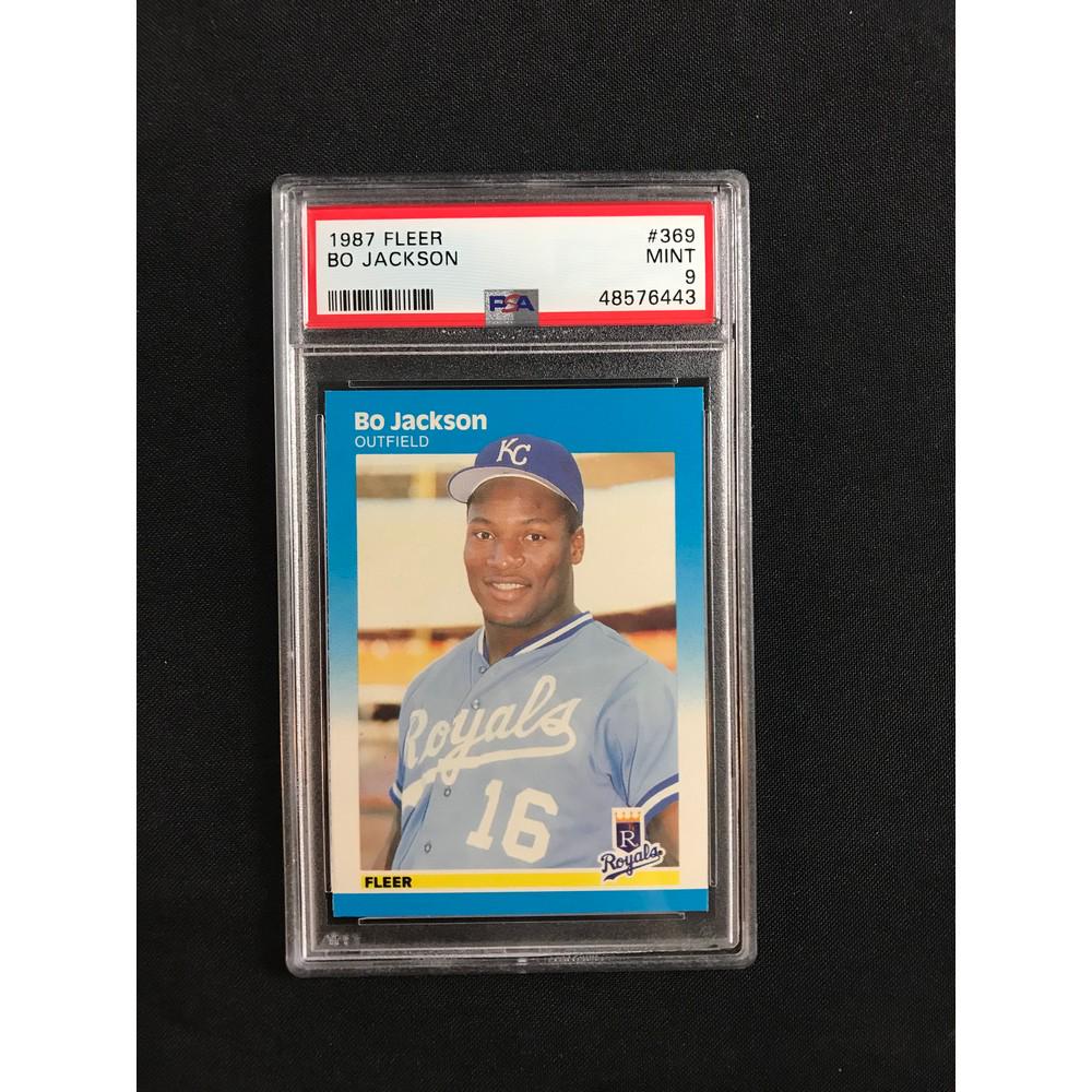 1987 Fleer Bo Jackson Rookie Psa 9 (1 of 2)