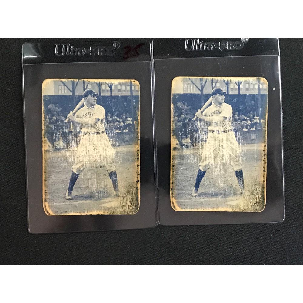 Two Early Nap Lajoie Game Cards (1 of 2)