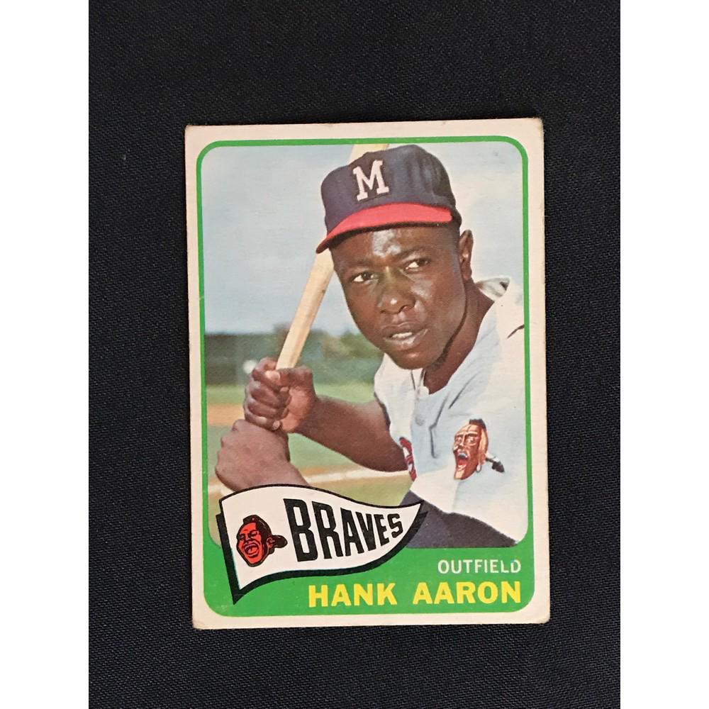 1965 Topps Hank Aaron (1 of 2)