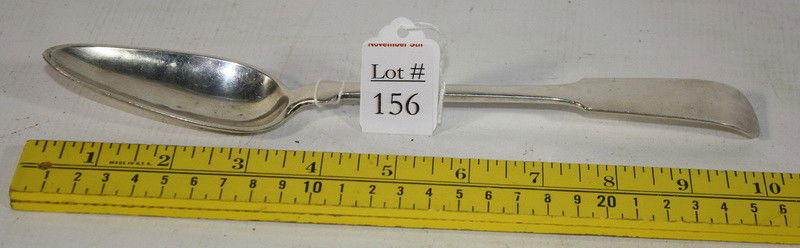 Porter Blanchard Silver serving spoon: Porter Blanchard Silver serving spoon