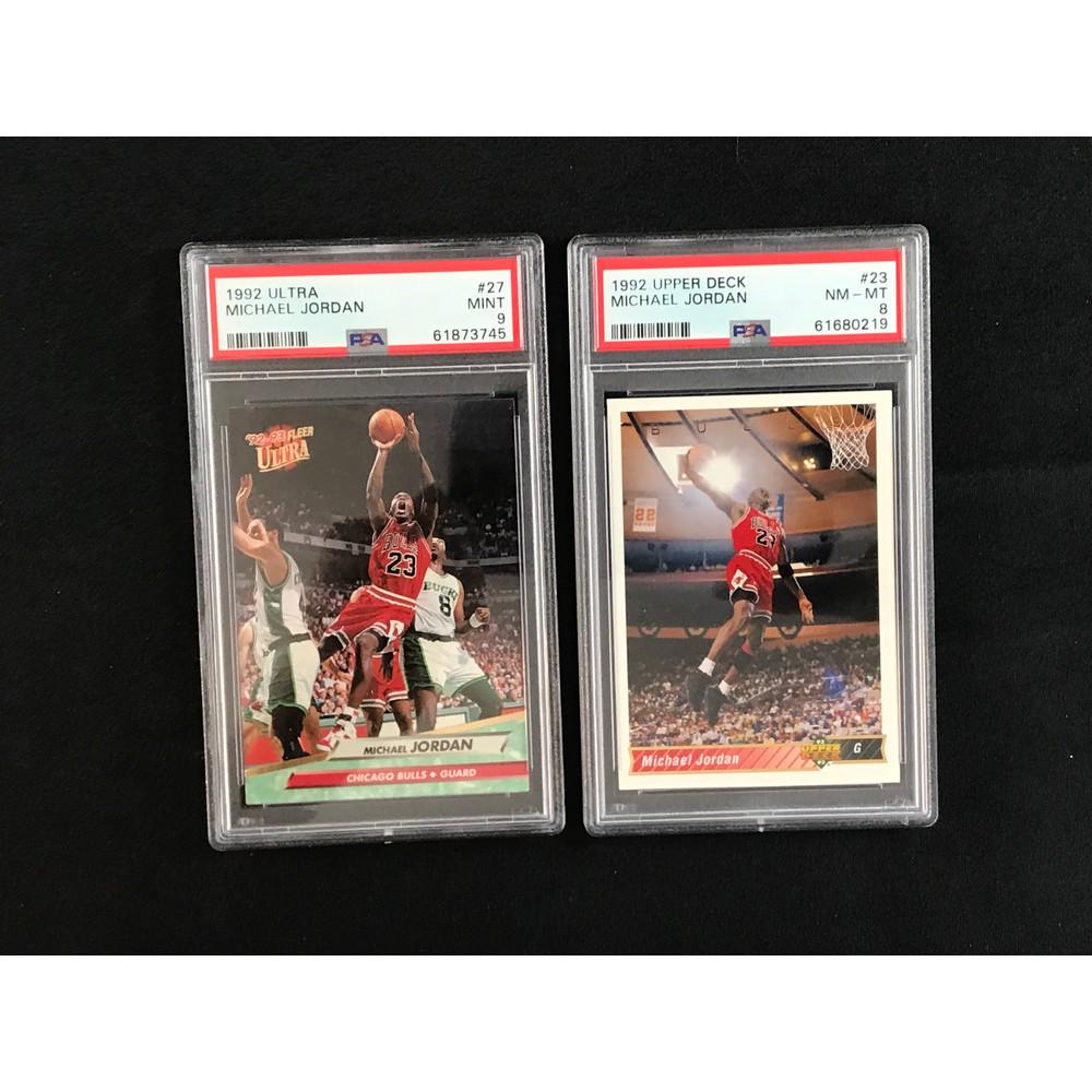 Two 1992 Ud/fleer Ultra Michael Jordan Psa 9 (1 of 2)