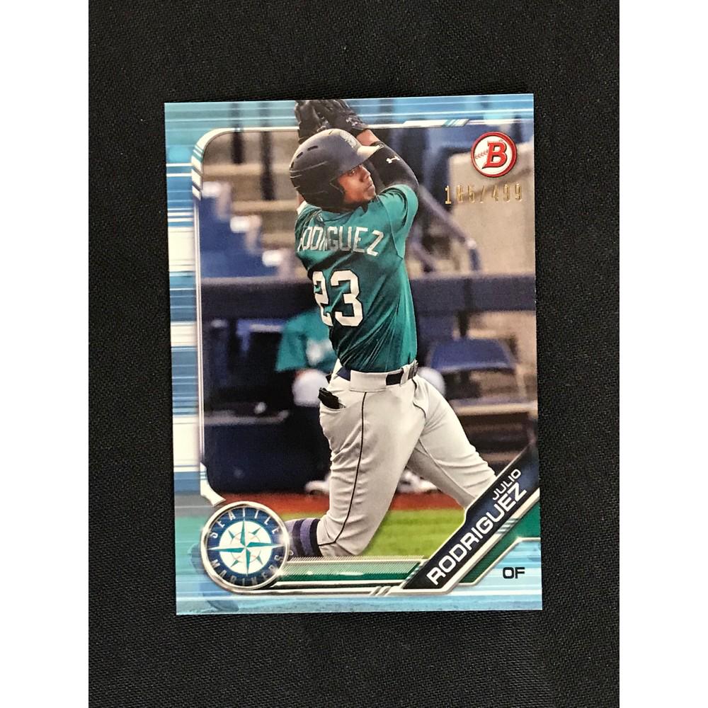 2019 Bowman Julio Rodriguez Insert 185/499 (1 of 2)