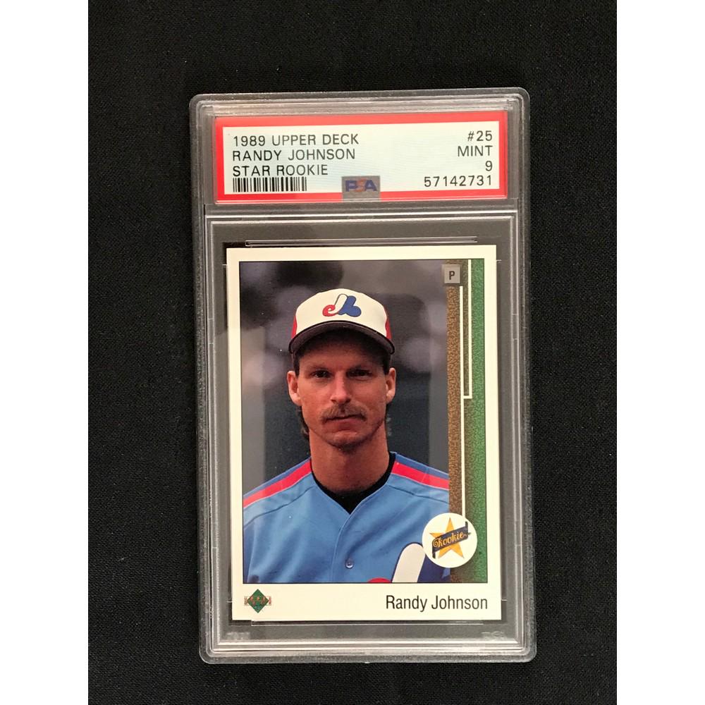 1989 Upper Deck Randy Johnson Rookie Psa 9 (1 of 2)