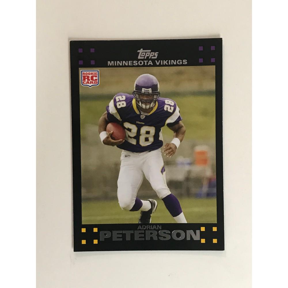 2007 Topps Adrian Peterson Rookie (1 of 2)
