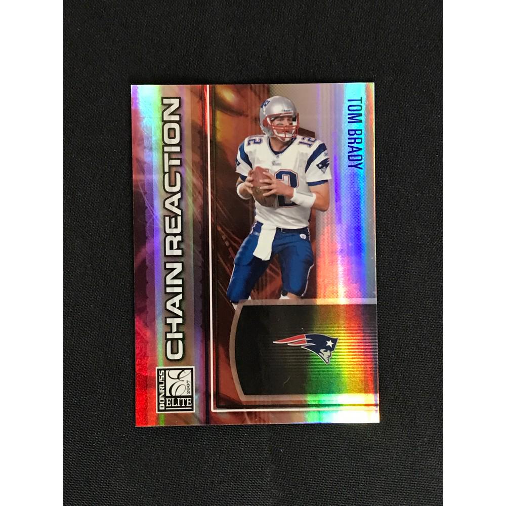 2007 Donruss Elite Chain Reaction Tom Brady (1 of 2)