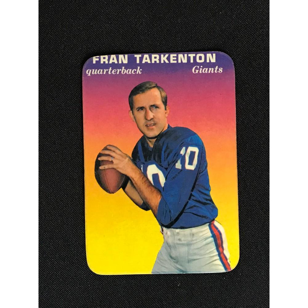 1970 Topps Glossy Fran Tarkenton: 1970 Topps Glossy Fran Tarkenton