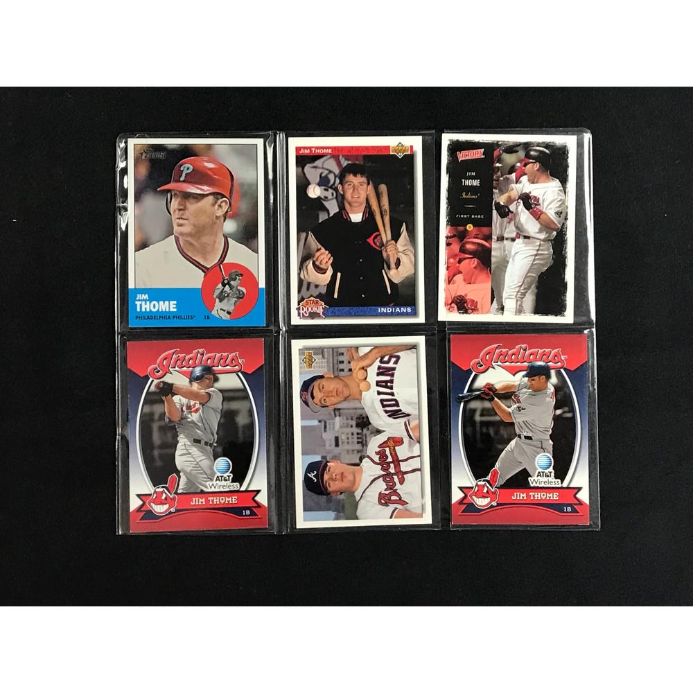 6 Jim Thome Cards With Rc (1 of 2)
