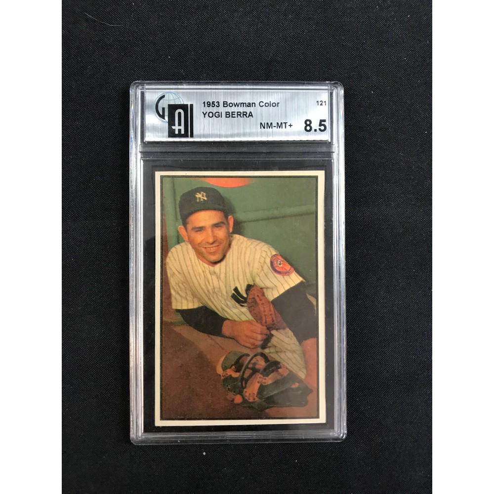 1953 Bowman Color Yogi Berra Gai 8.5 (1 of 2)