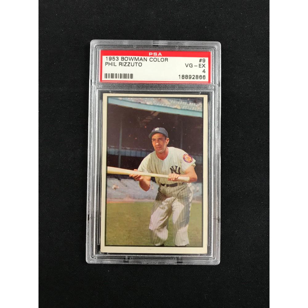 1953 Bowman Color Phil Rizzuto Psa 4 (1 of 2)